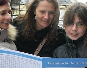 Puzzeltocht Volendam in teams